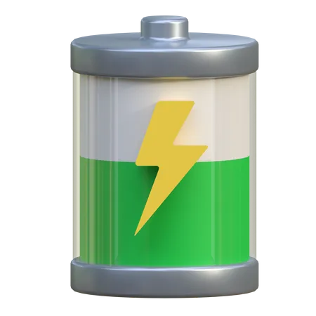 Charging Battery  3D Icon