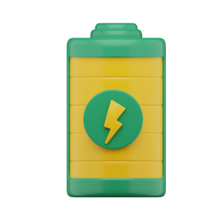 Charging Battery  3D Icon