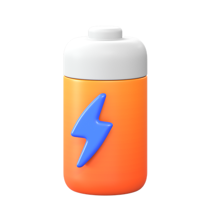 Charging Battery  3D Icon