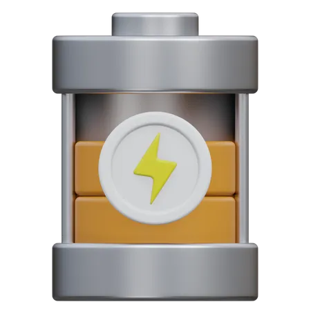 Charging Battery  3D Icon