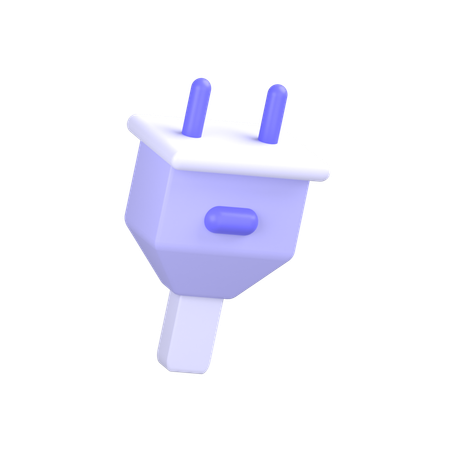 充電プラグ  3D Icon