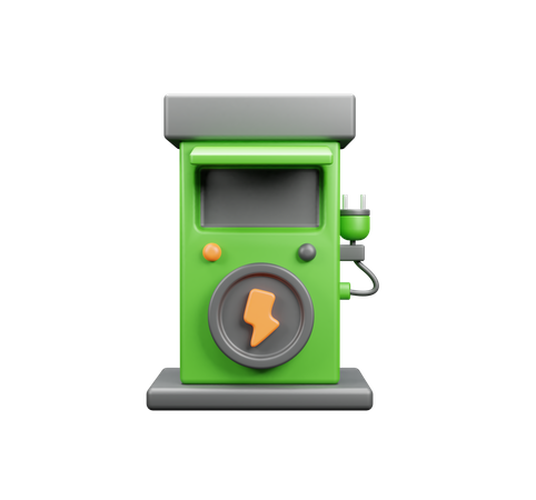 Charging Station  3D Icon