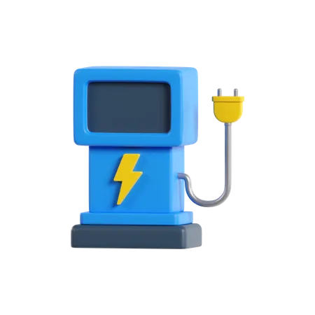 Charging Station  3D Icon