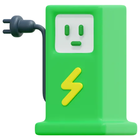 Charging Station  3D Icon