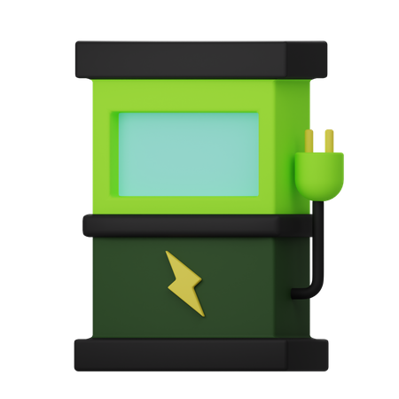 Charging Station  3D Icon