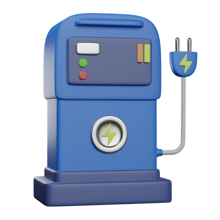 Charging Station  3D Icon