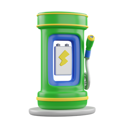 Charging Station  3D Icon