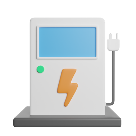 Charging Station  3D Icon