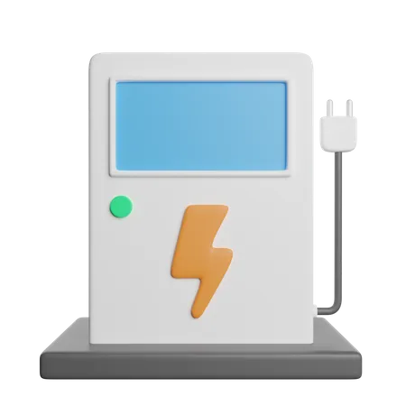 Charging Station  3D Icon