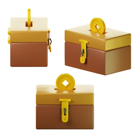 Charity Box  3D Icon