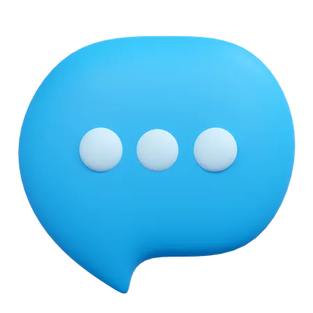 Chat  3D Icon