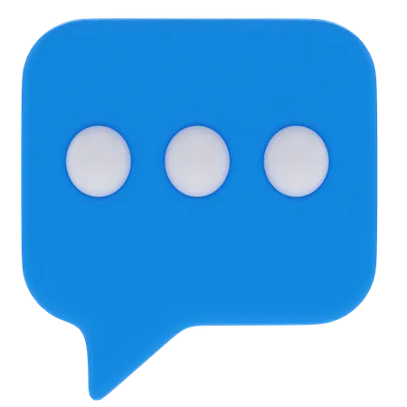 Chat-Blase  3D Icon