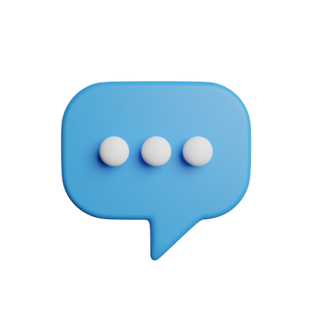 Chat-Blase  3D Icon