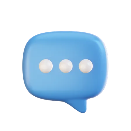 Chat-Blase  3D Icon