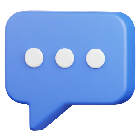 Chat-Blase  3D Icon