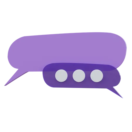 Chat-Blase  3D Icon