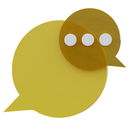 Chat-Blase  3D Icon