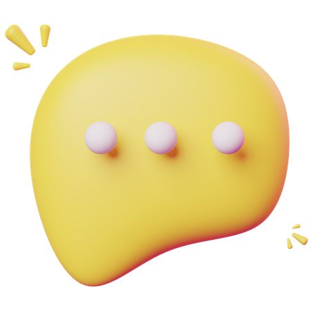 Chat-Blase  3D Icon