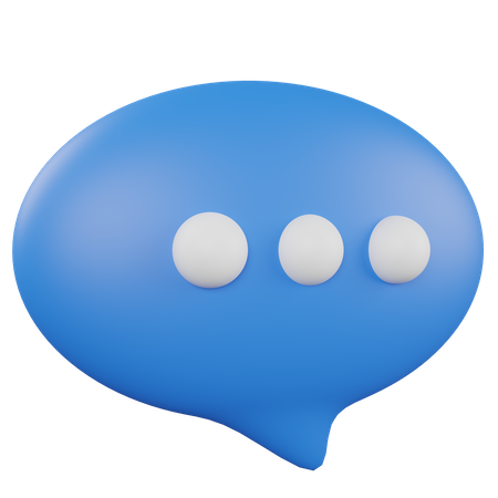 Chat-Blase  3D Icon