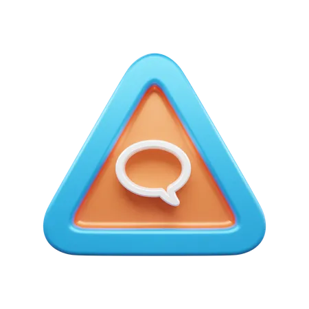 Chat Bubble  3D Icon