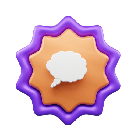 Chat Bubble  3D Icon