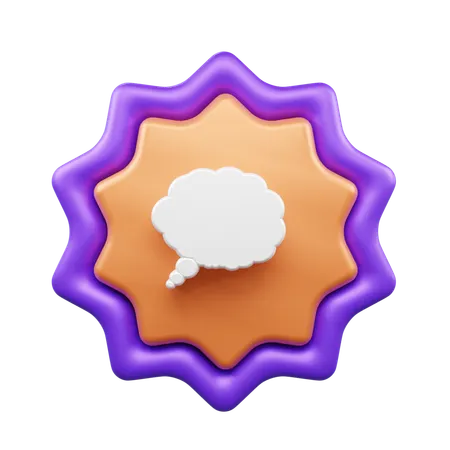 Chat Bubble  3D Icon