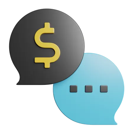 Chat Bubble  3D Icon