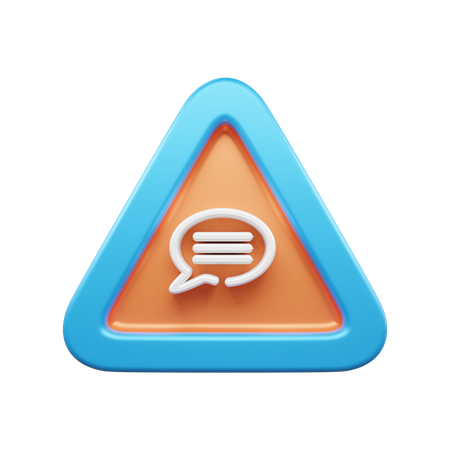 Chat Bubble  3D Icon