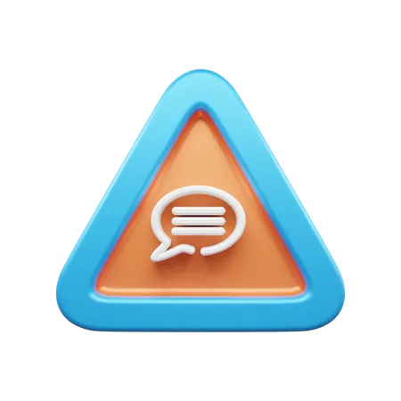 Chat Bubble  3D Icon