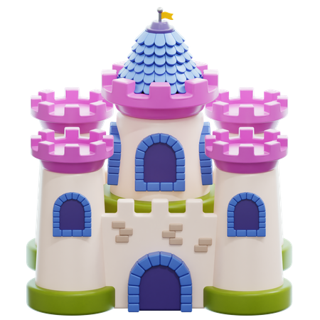 Château  3D Icon