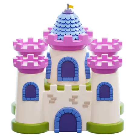 Château  3D Icon