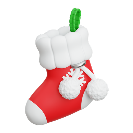 Chaussette de Noël  3D Icon