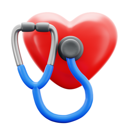 Check Heart Beat  3D Icon