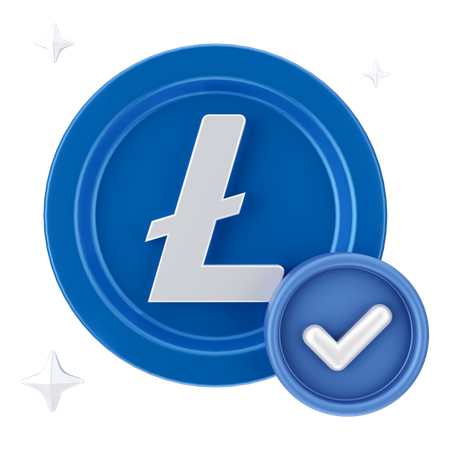 Check Linecoin  3D Icon