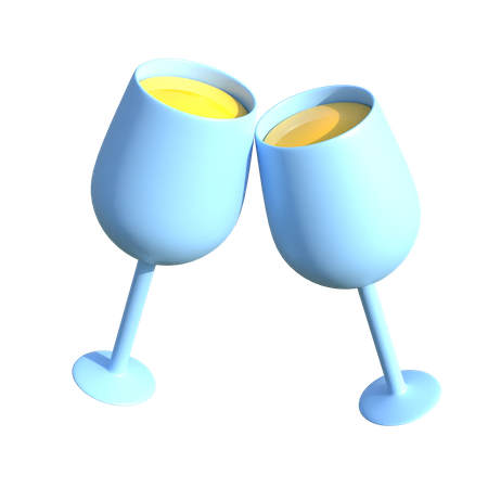 Cheers  3D Illustration