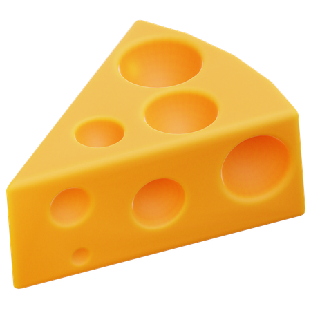 Cheese  3D Icon