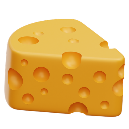 Cheese  3D Icon