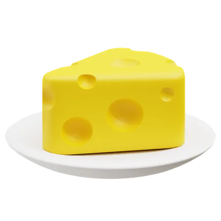 Cheese  3D Icon