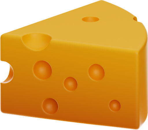 Cheese  3D Icon