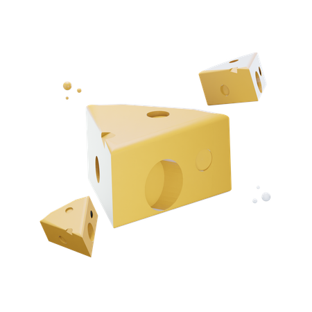 Cheese  3D Icon