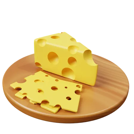 Cheese  3D Icon