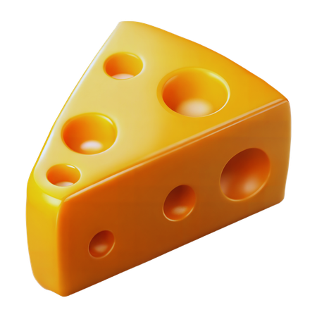 Cheese  3D Icon