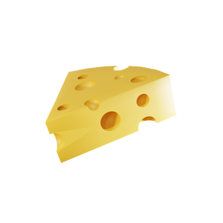 Cheese  3D Icon