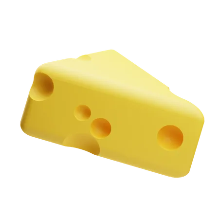 Cheese  3D Illustration