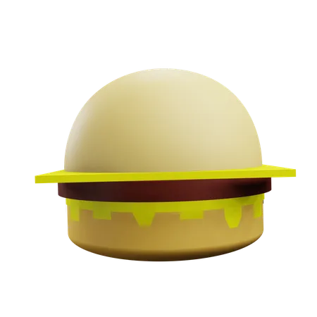 Cheese Burger  3D Icon