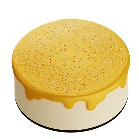 Cheese Cake  3D Icon