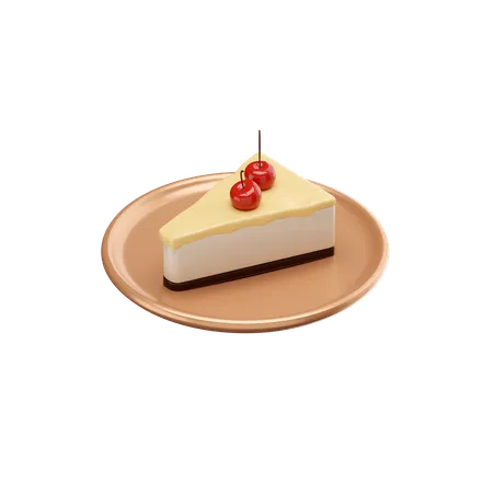 Cheese Cake  3D Icon