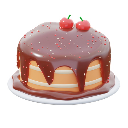 Cheese Cake  3D Icon