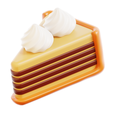 Cheese Cake  3D Icon