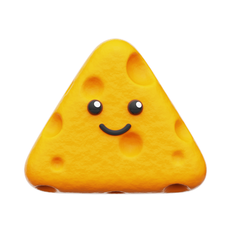 Cheese Cube  3D Icon